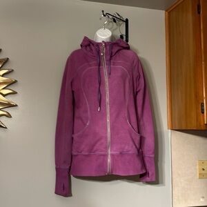 lululemon athletica Plum Zip-Up Hoodie